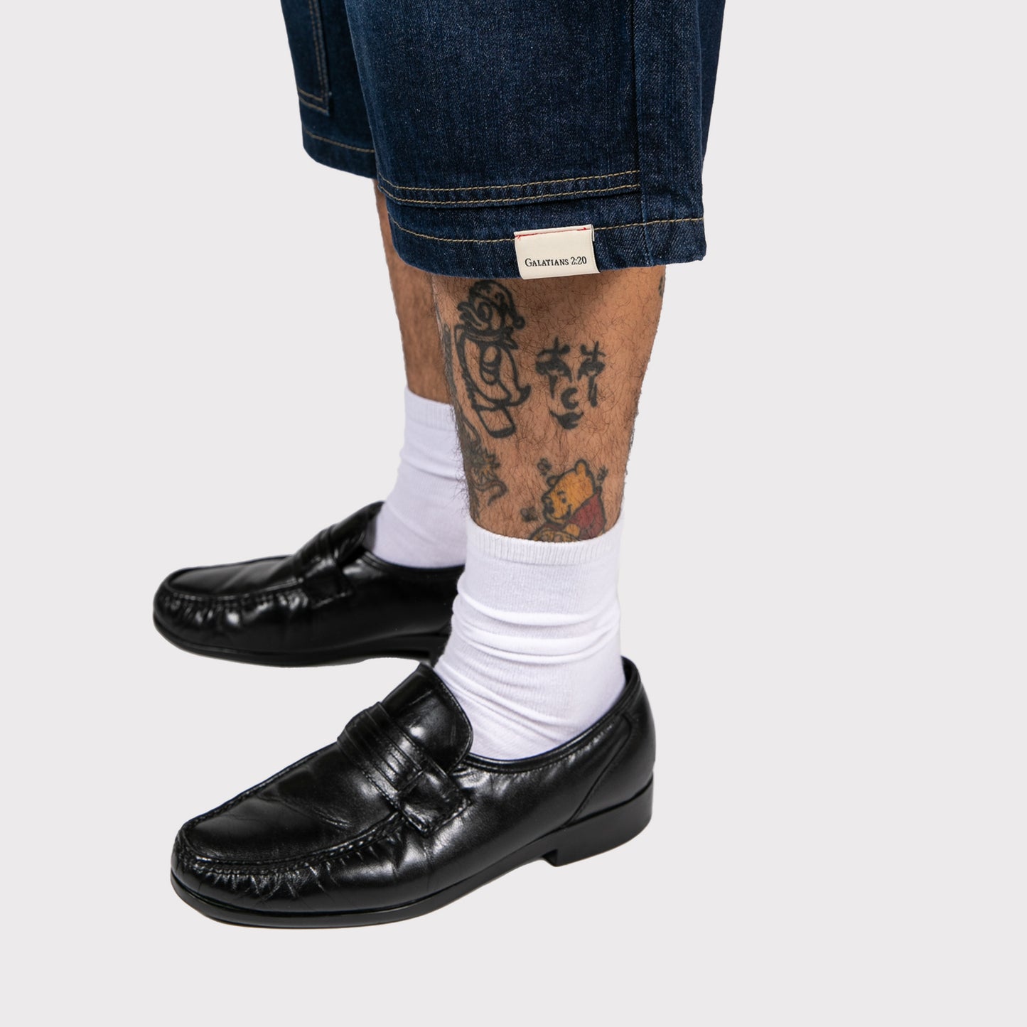 BE STILL CARPENTER JORTS - DARK BLUE
