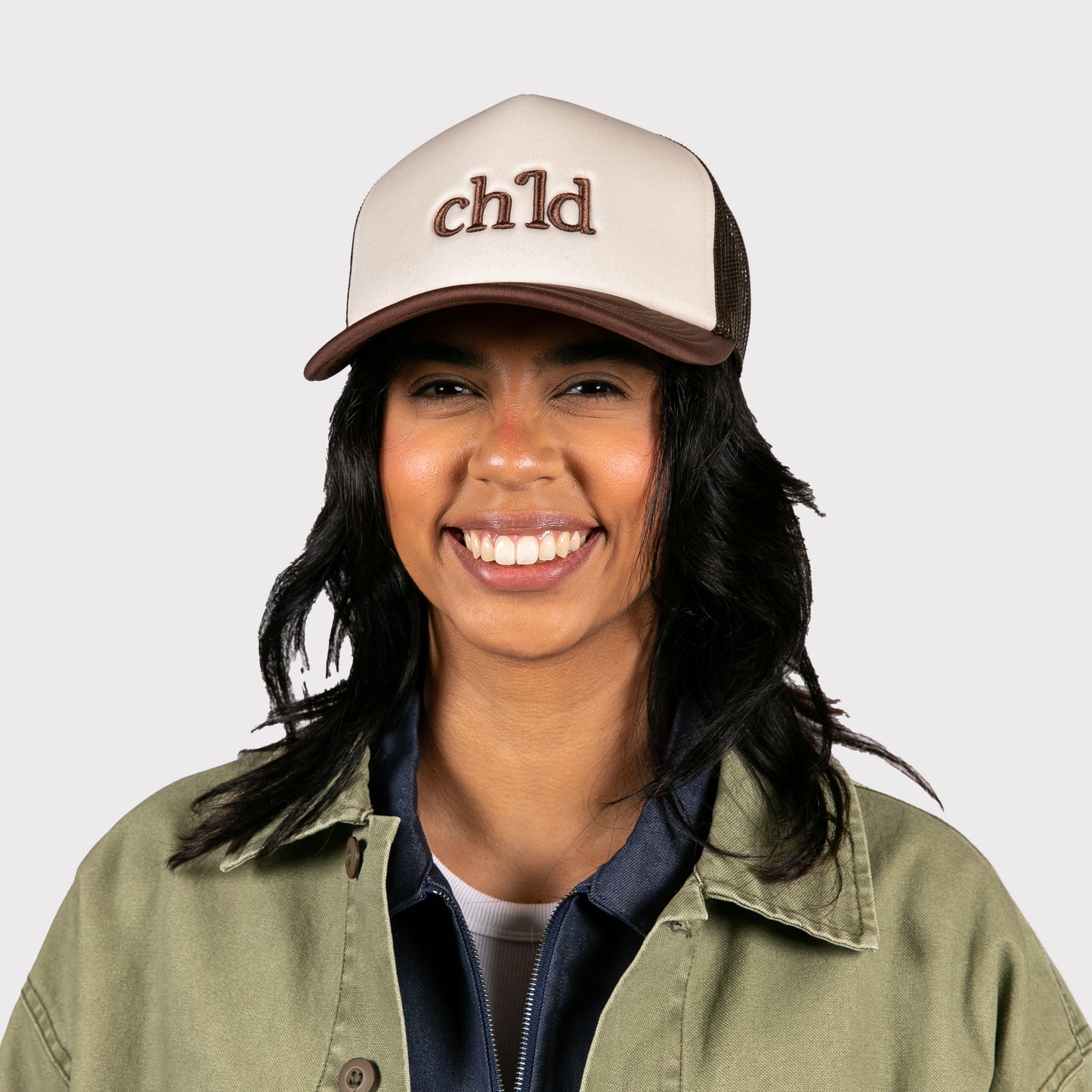 BE STILL VINTAGE FOAM TRUCKER