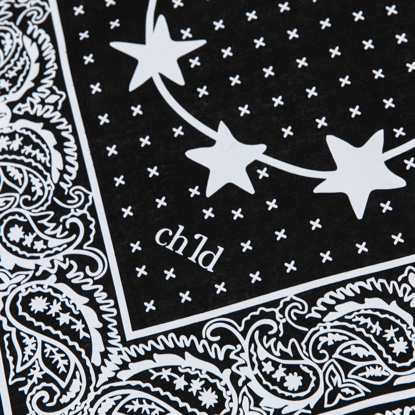 3 YEAR ANNI NARROW BANDANA - BLACK