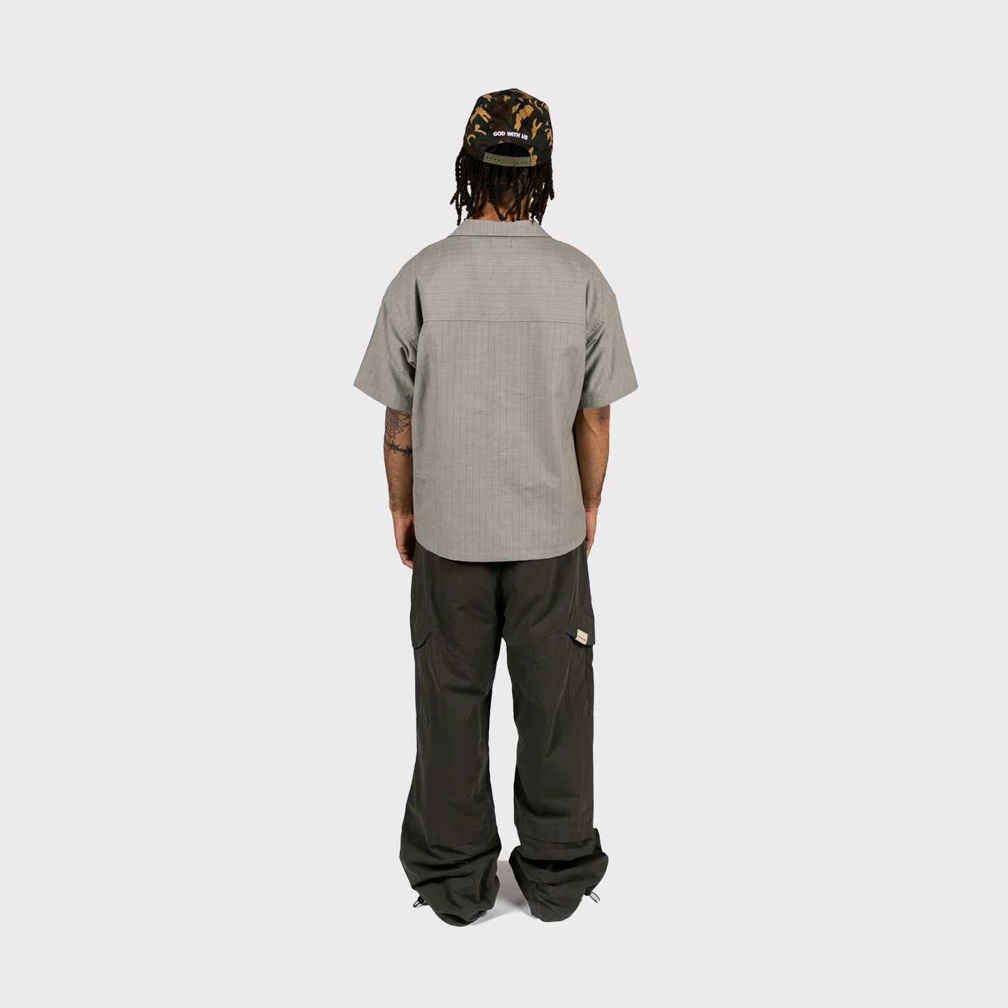 BE STILL USHER SHIRT - GRAY