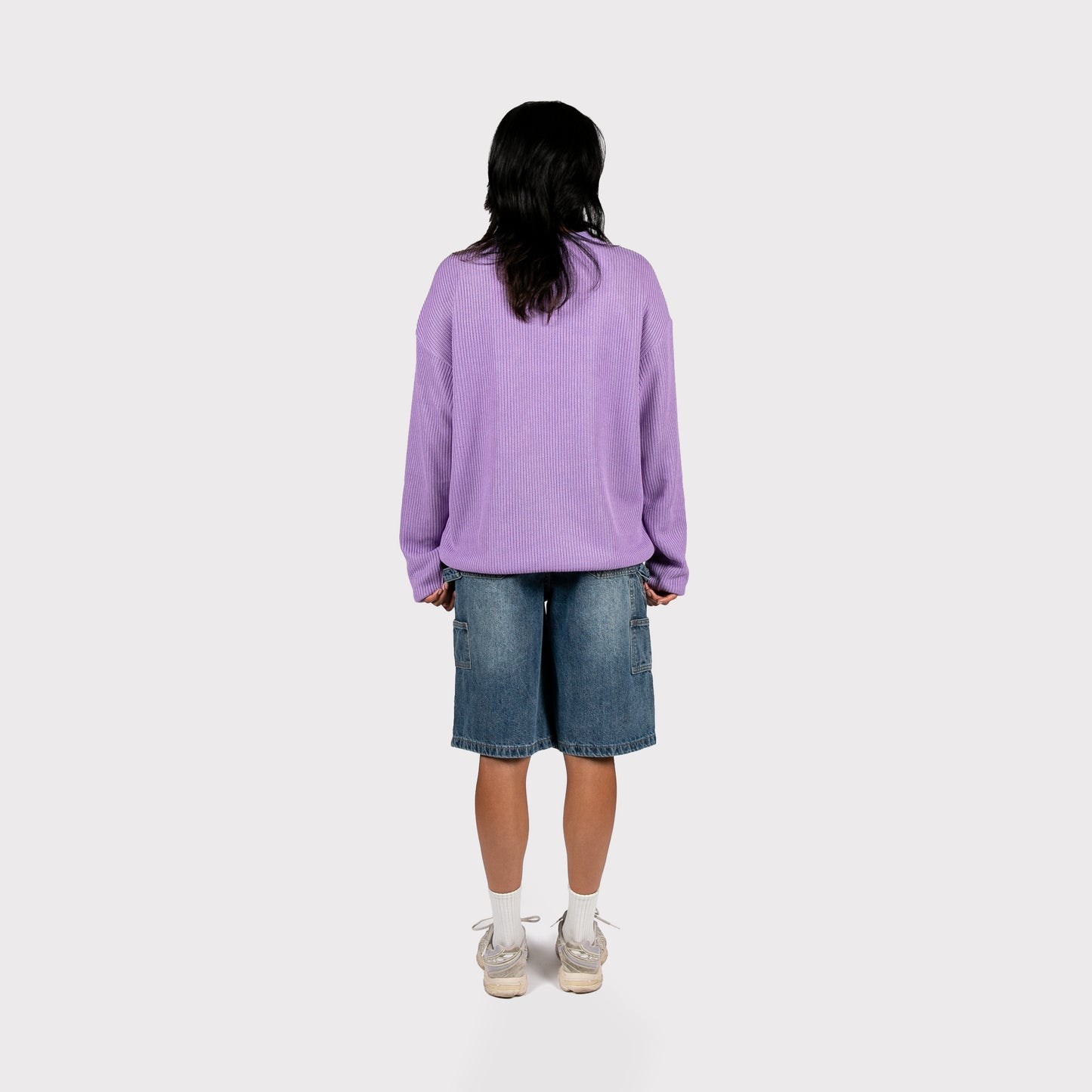 BE STILL CARPENTER JORTS - LIGHT BLUE