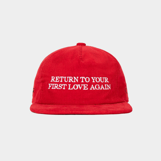 CHILD WORLDWIDE X REDWALL VINTAGE "RETURN TO YOUR FIRST LOVE AGAIN" HAT (RED)